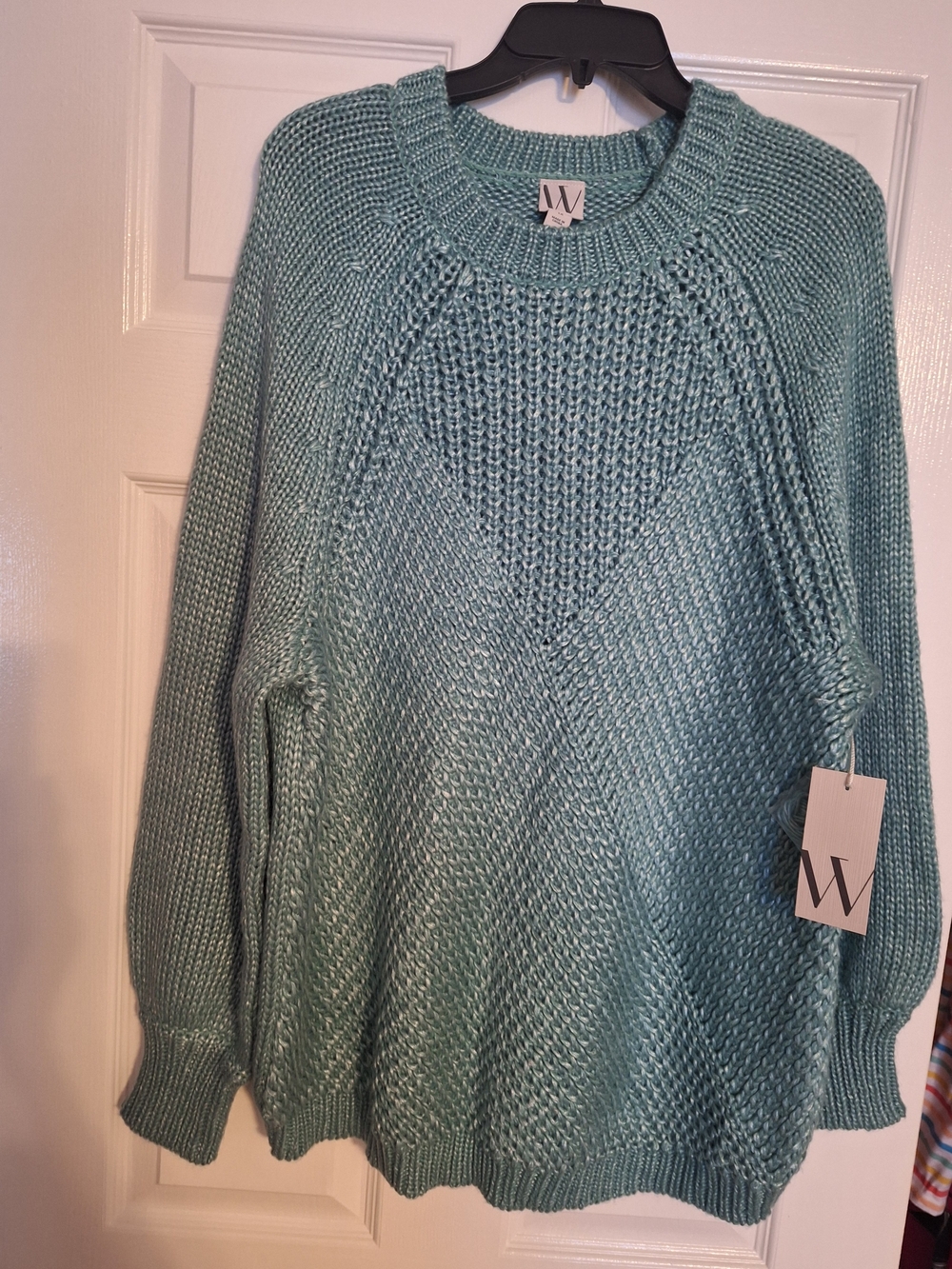 Worthington Mint Green Crew Neck Sweater